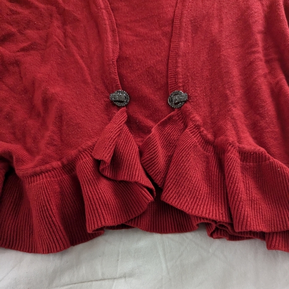 Christina Ruffled Sweater - Picture 2 of 11